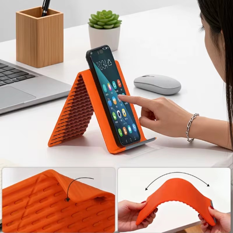 Tablet Holder Accessories - Soporte de silicona plegable y flexible