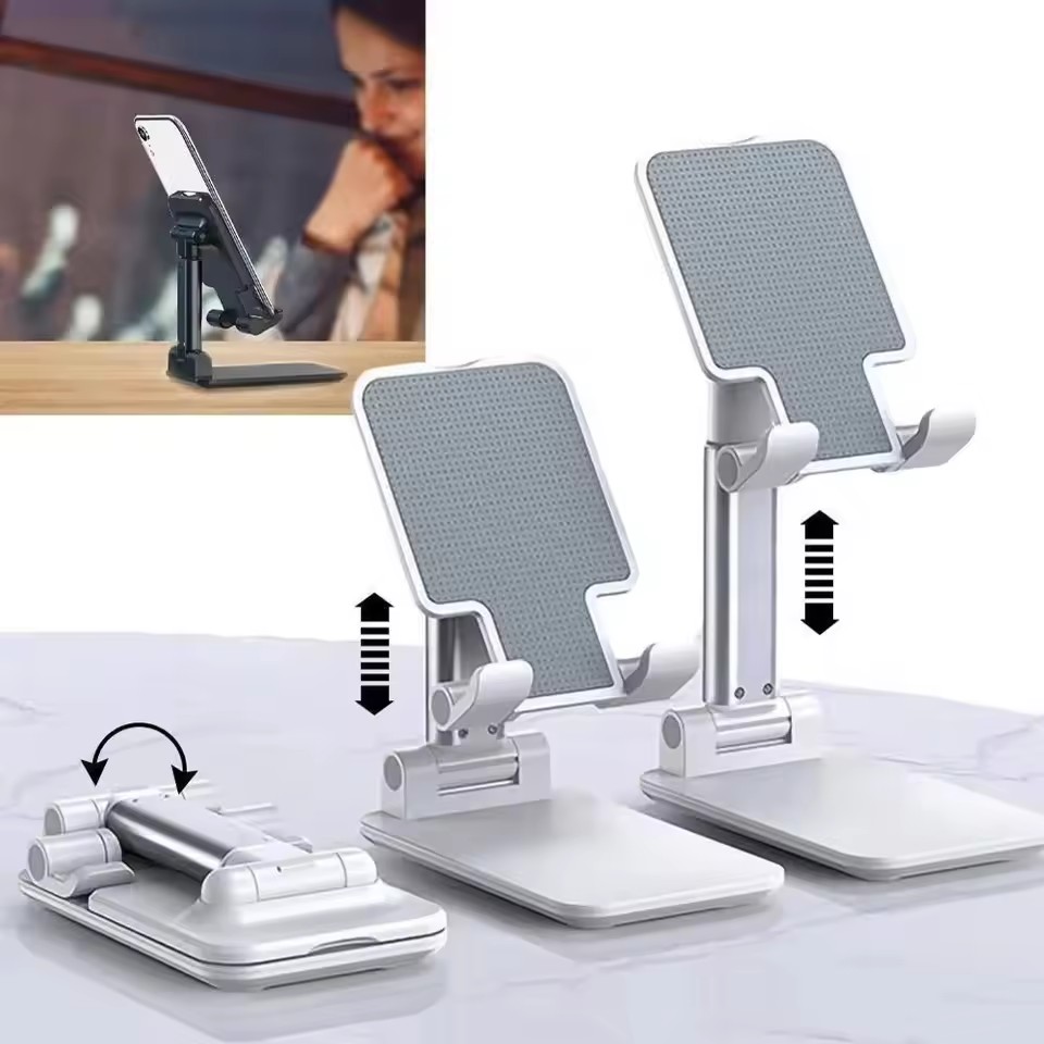 Tablet Holder Accessories - Soporte de Escritorio Plegable y Extensible