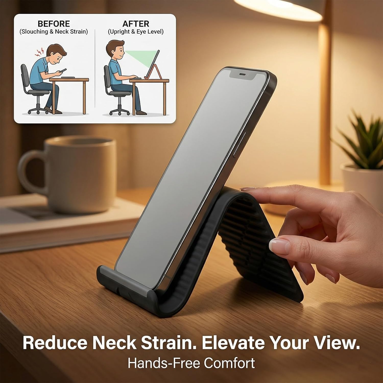 Soporte de silicona plegable y - Tablet Holder Accessories reseña y precio