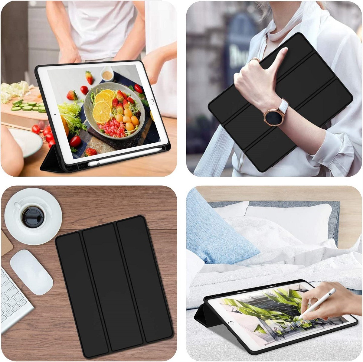 Con portalápices Funda para IP - Ipad Cover Folio reseña y precio